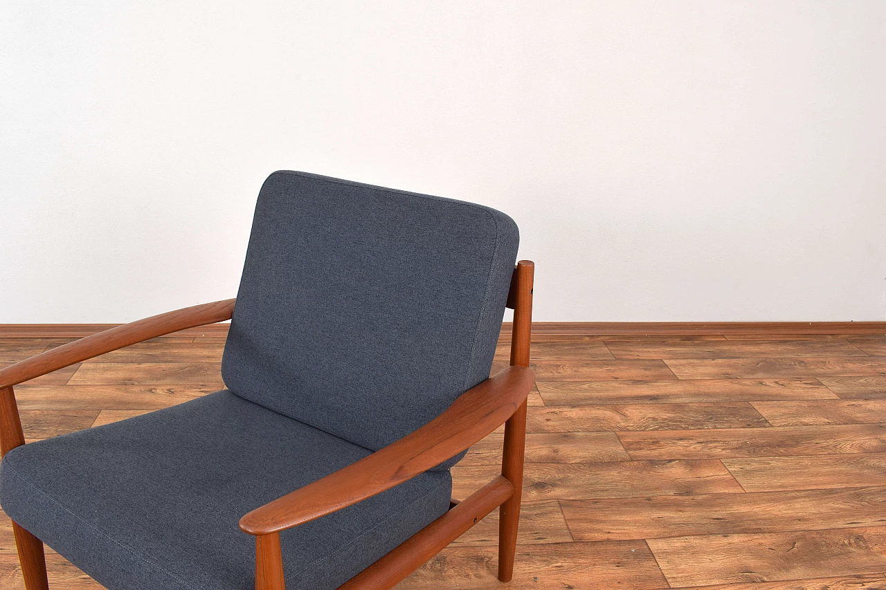 Armchair 118 by Grete Jalk for France & Søn, 1960s 9