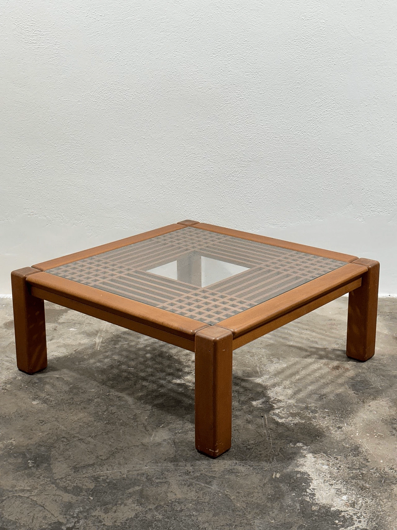 Coffee table by Ettore Sottsass for Sant'Ambrogio e De Berti, 1970s 1