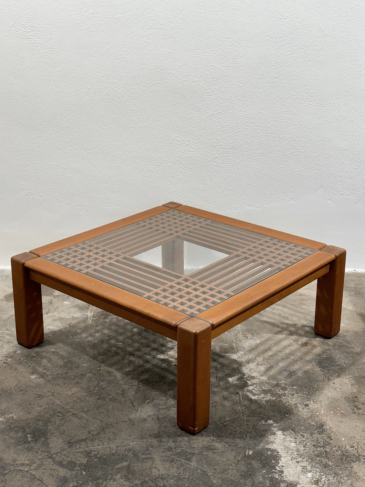 Coffee table by Ettore Sottsass for Sant'Ambrogio e De Berti, 1970s 4