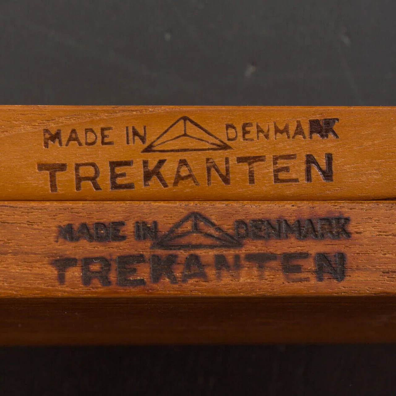Pair of Danish teak shelves by Trekanten, 1950s 10