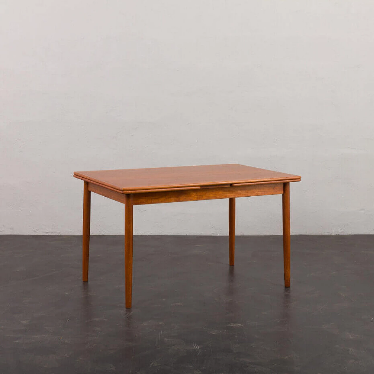 Extending teak table by H. Sigh & Søn Møbelfabrik, 1960s 3