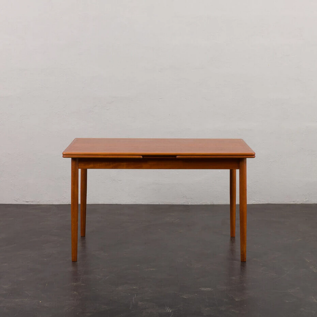 Extending teak table by H. Sigh & Søn Møbelfabrik, 1960s 4