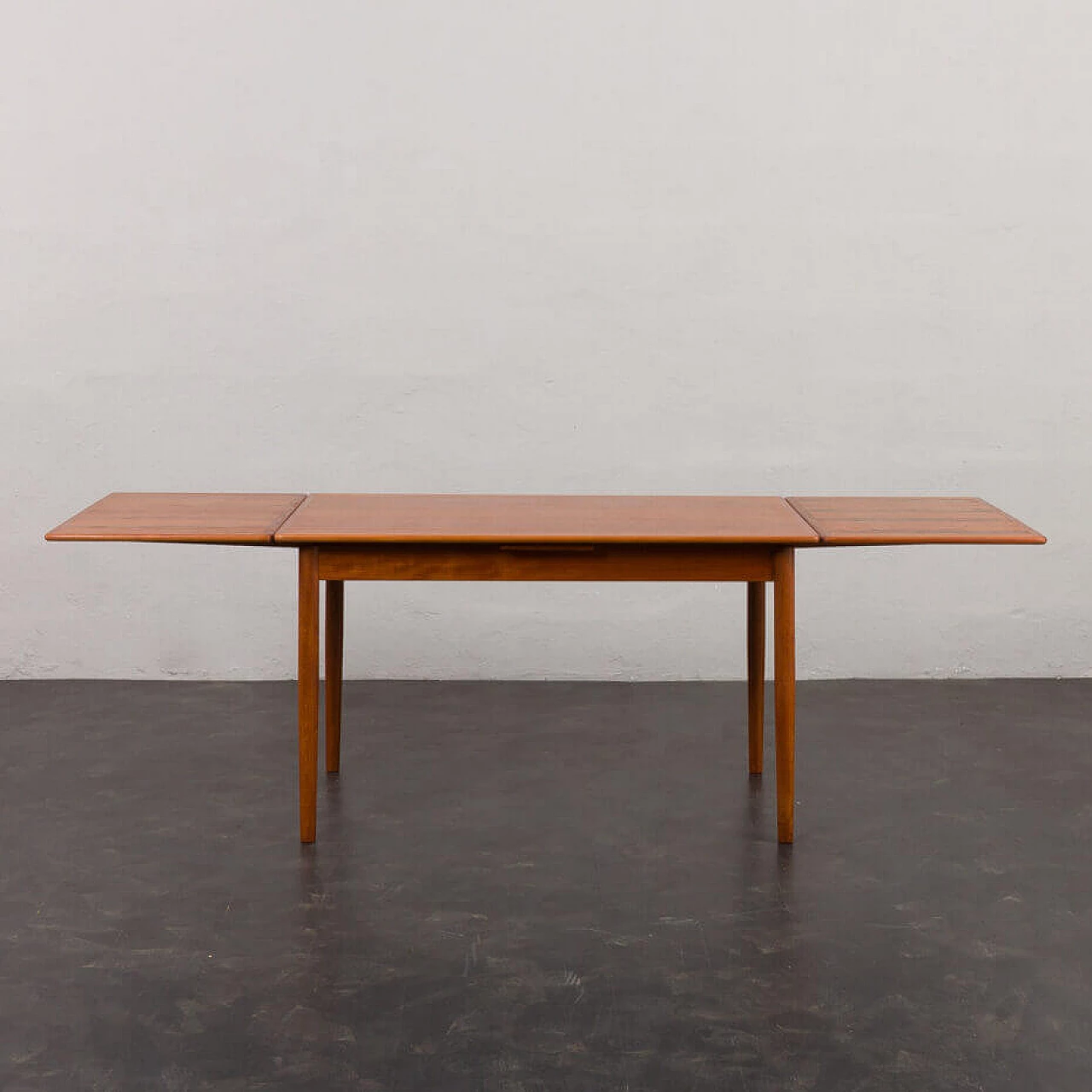 Extending teak table by H. Sigh & Søn Møbelfabrik, 1960s 5
