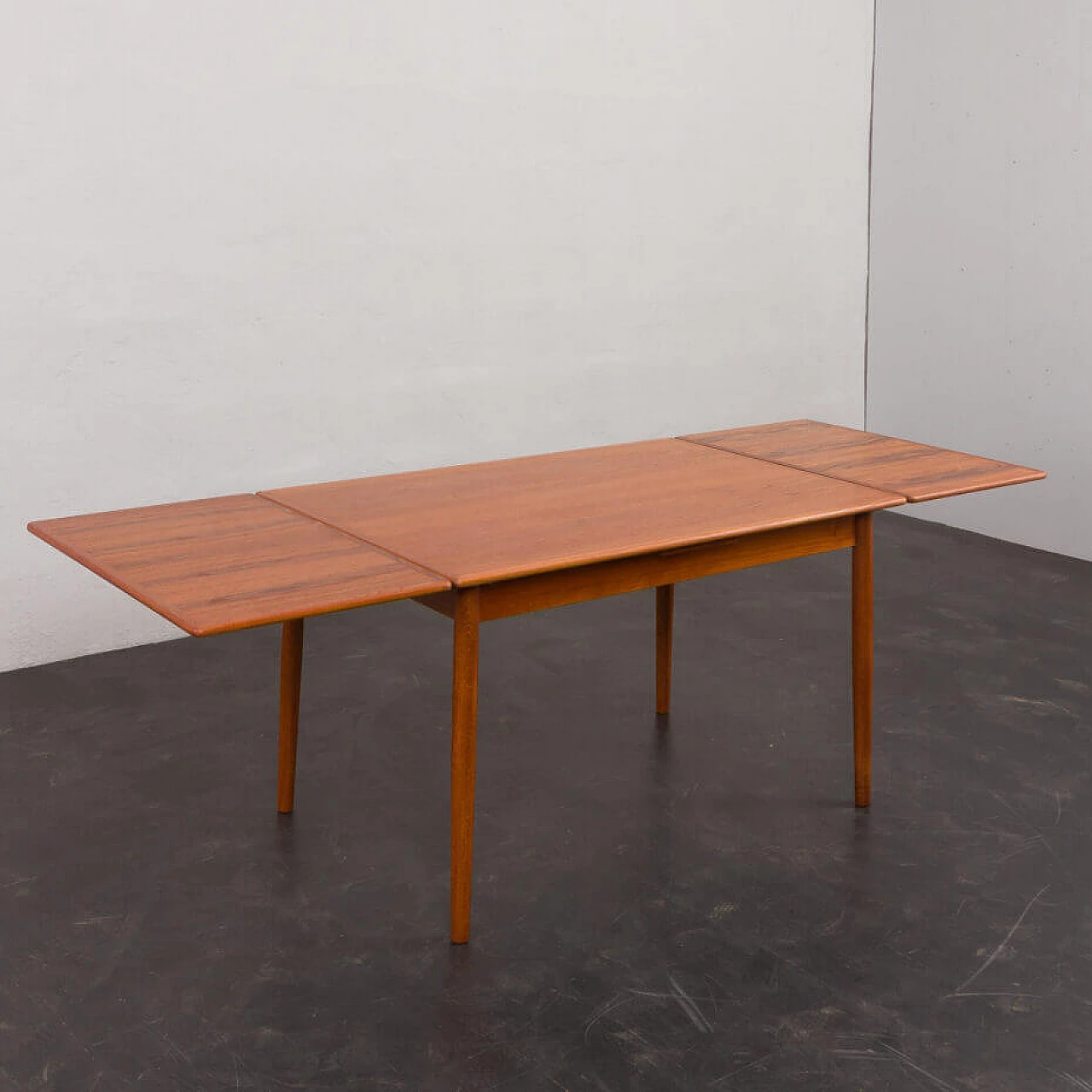 Extending teak table by H. Sigh & Søn Møbelfabrik, 1960s 6