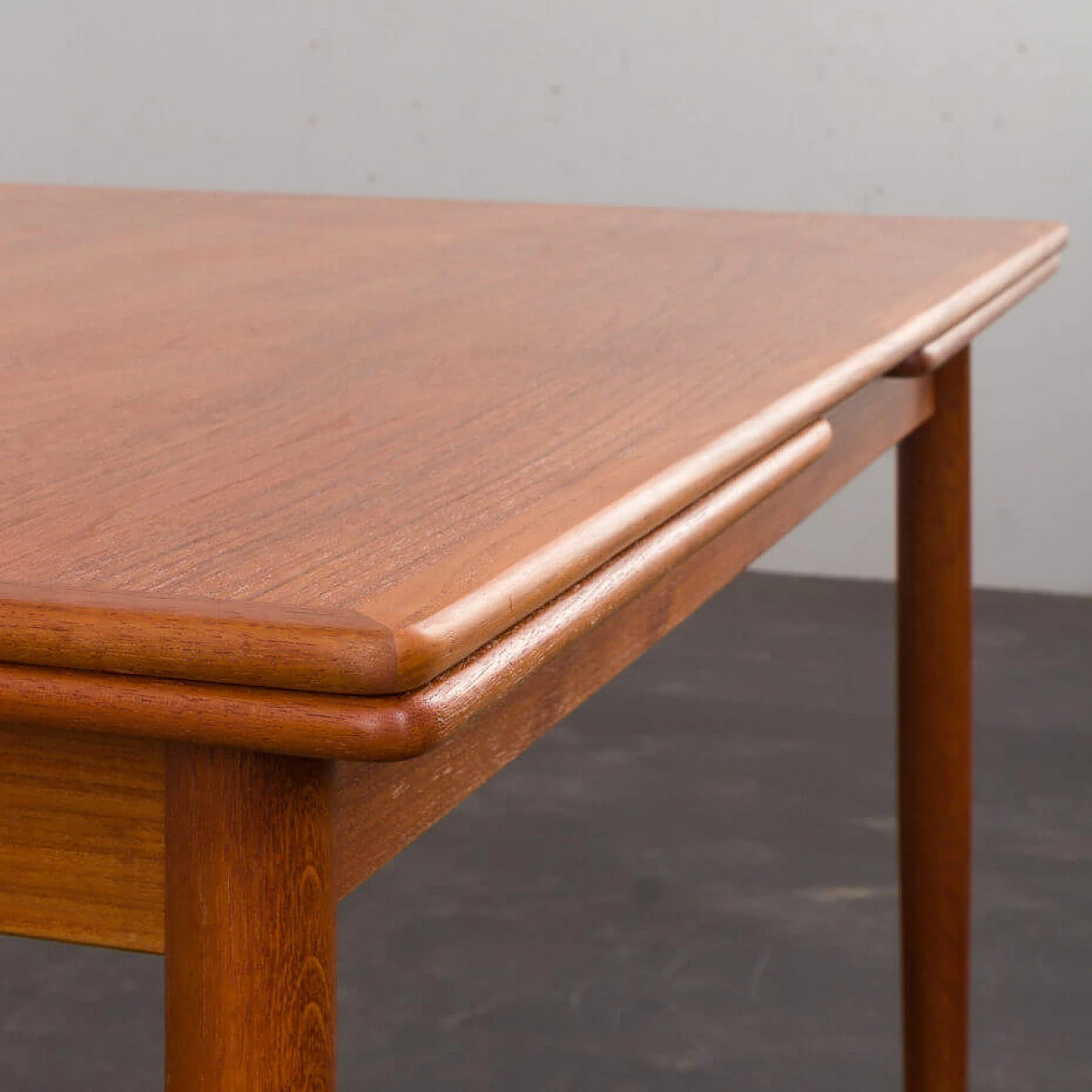 Extending teak table by H. Sigh & Søn Møbelfabrik, 1960s 10