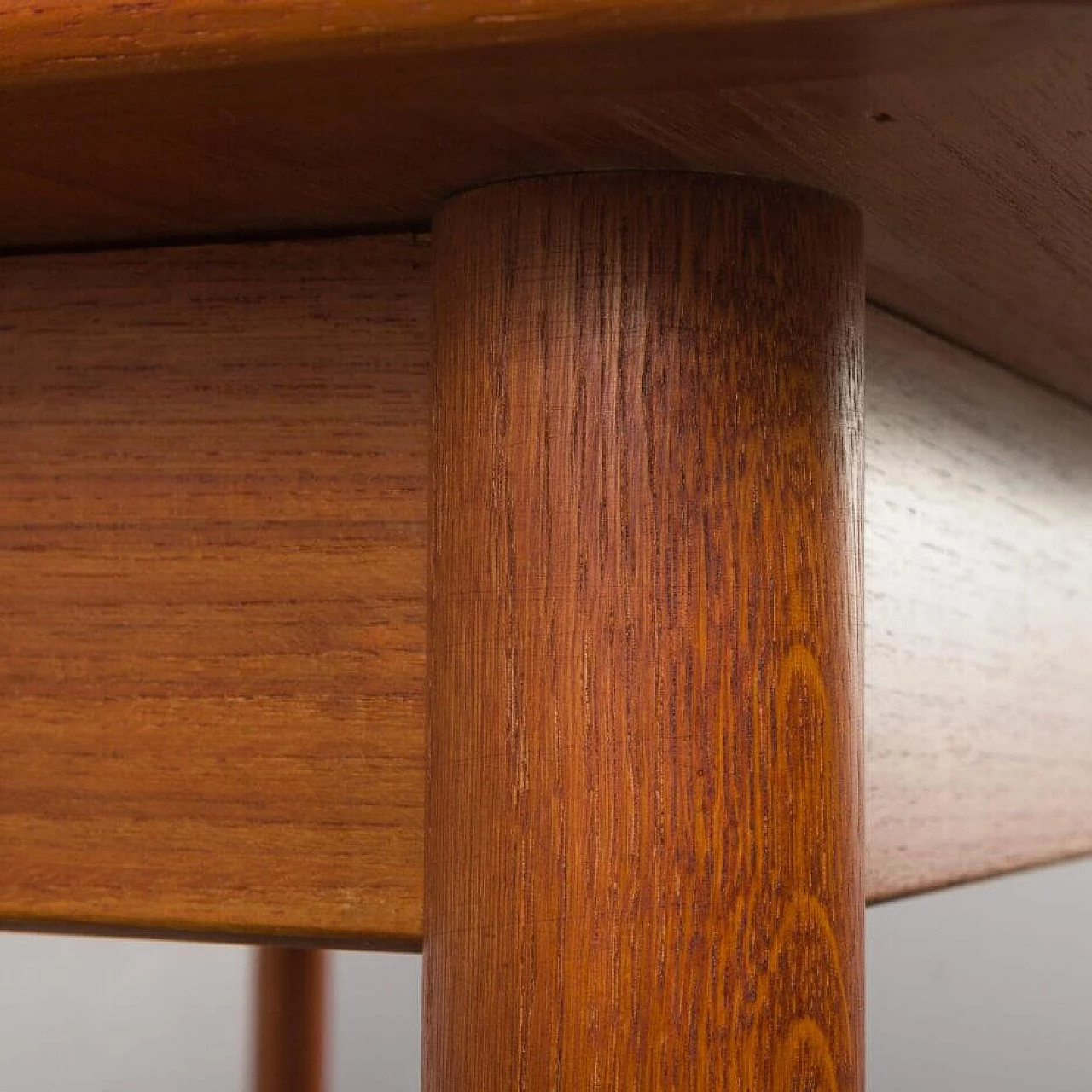 Extending teak table by H. Sigh & Søn Møbelfabrik, 1960s 12