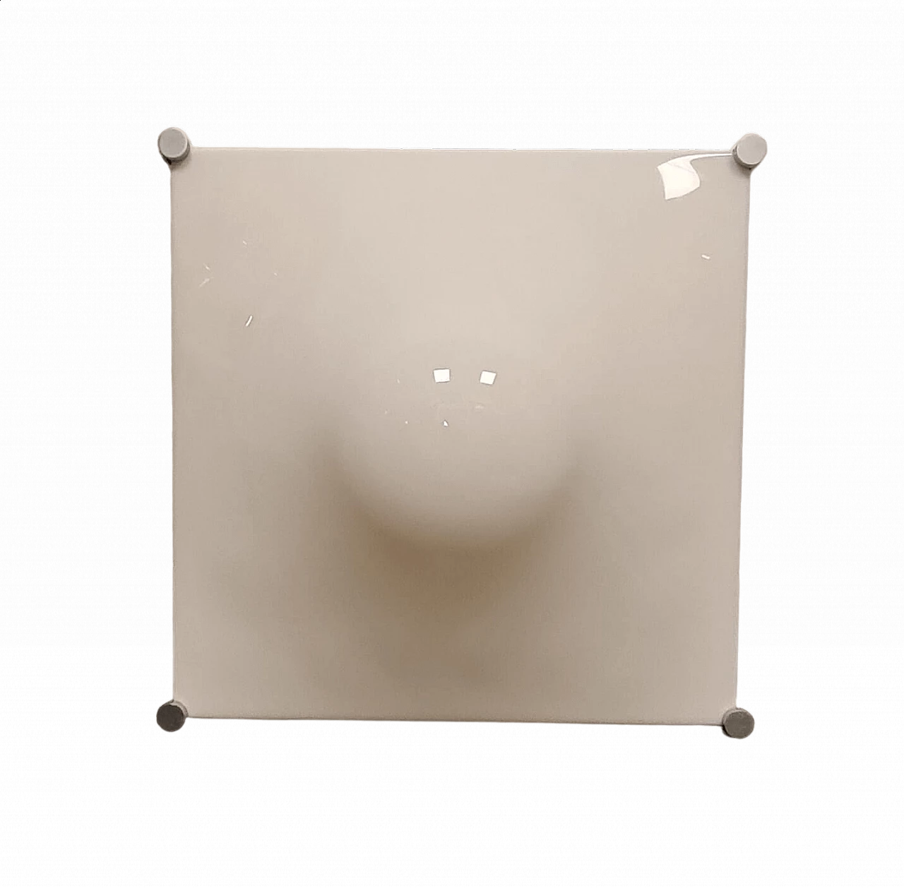 Bolla wall lamp in white acrylic by Elio Martinelli for Martinelli Luce, 1960s 8