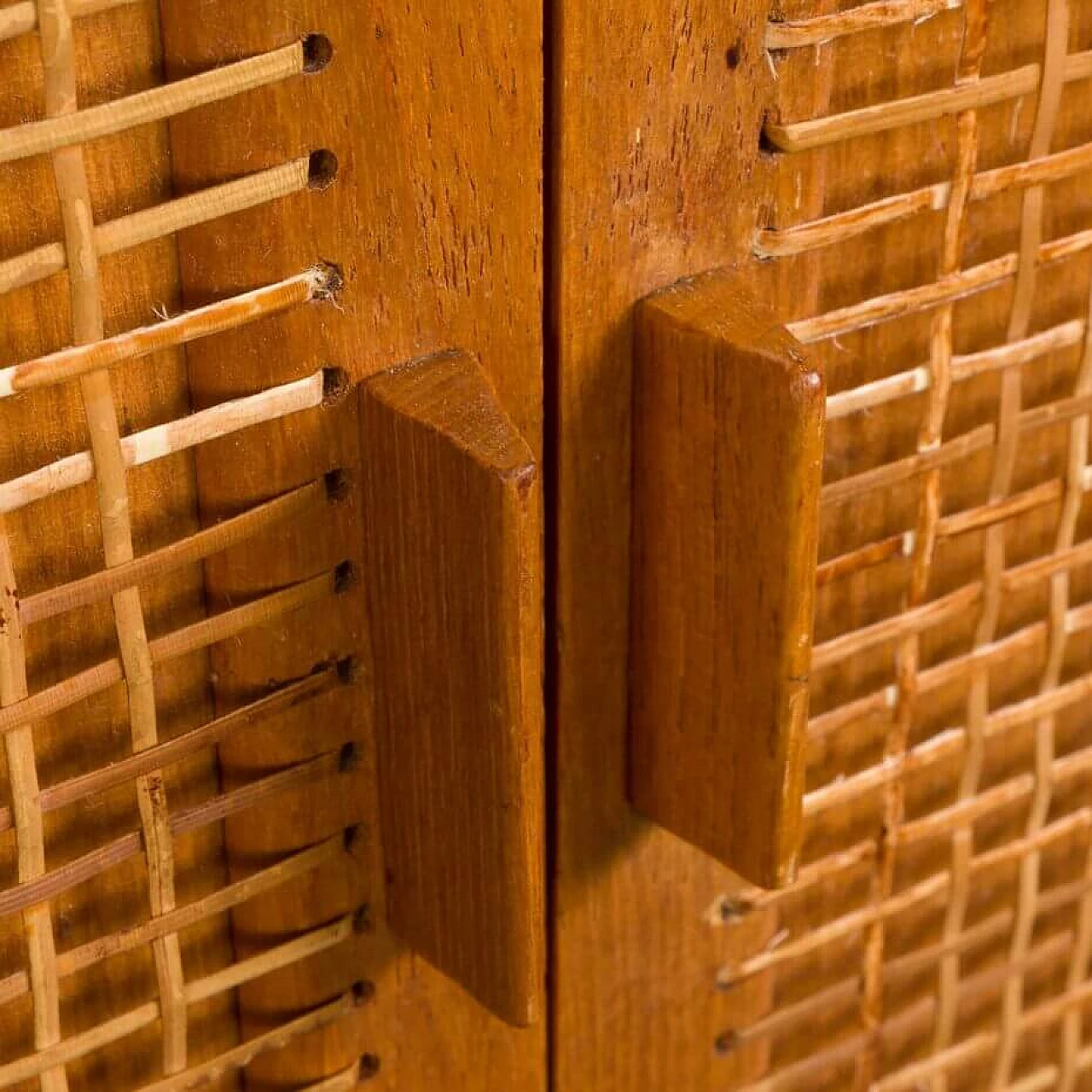 Libreria a tre campate in teak di Poul Cadovius per Gustav Bahus, anni '60 20