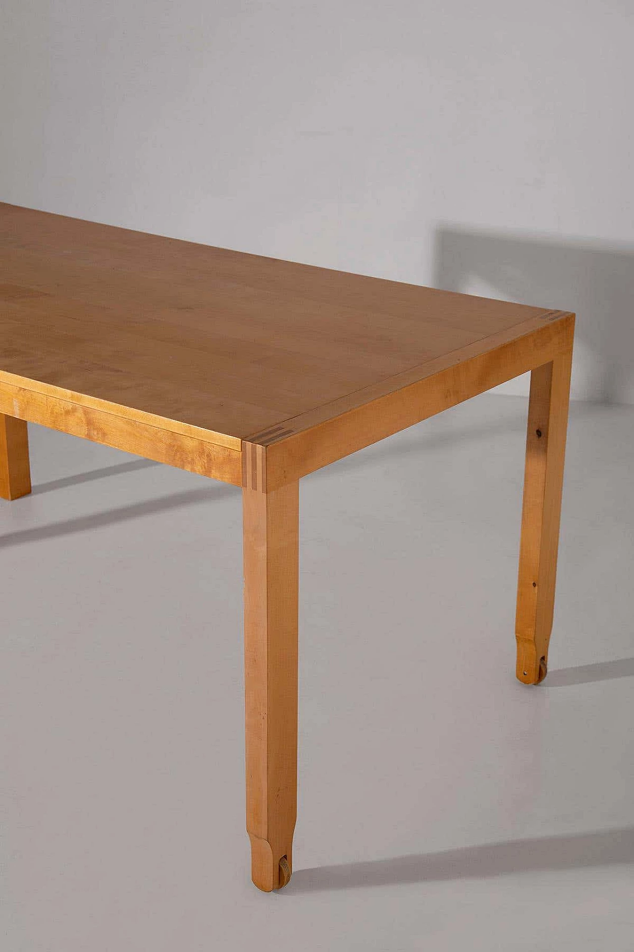 Light wood table, 1970s 6