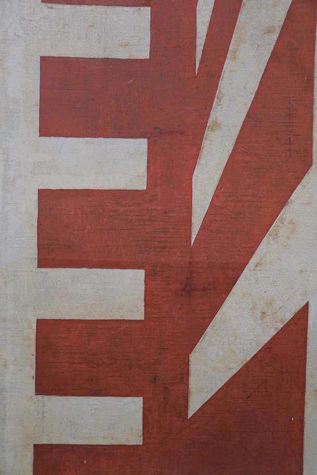 M. Diklic, painting on futurist canvas, 1967 5