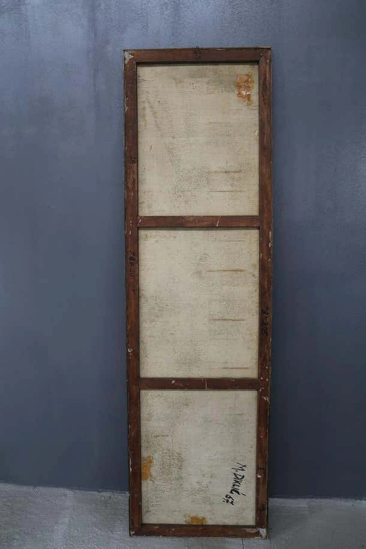 M. Diklic, painting on futurist canvas, 1967 6