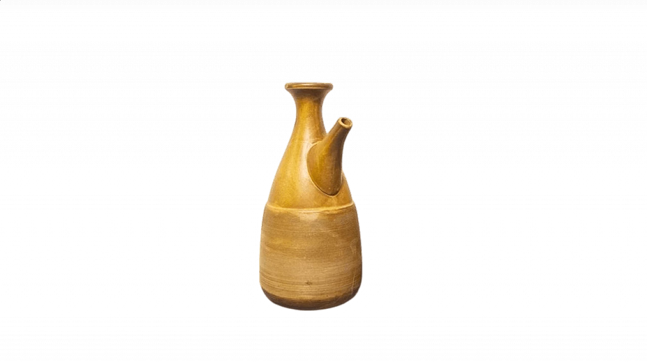 Ceramic bottle by Franco Pozzi for Gresline, 1970s 4