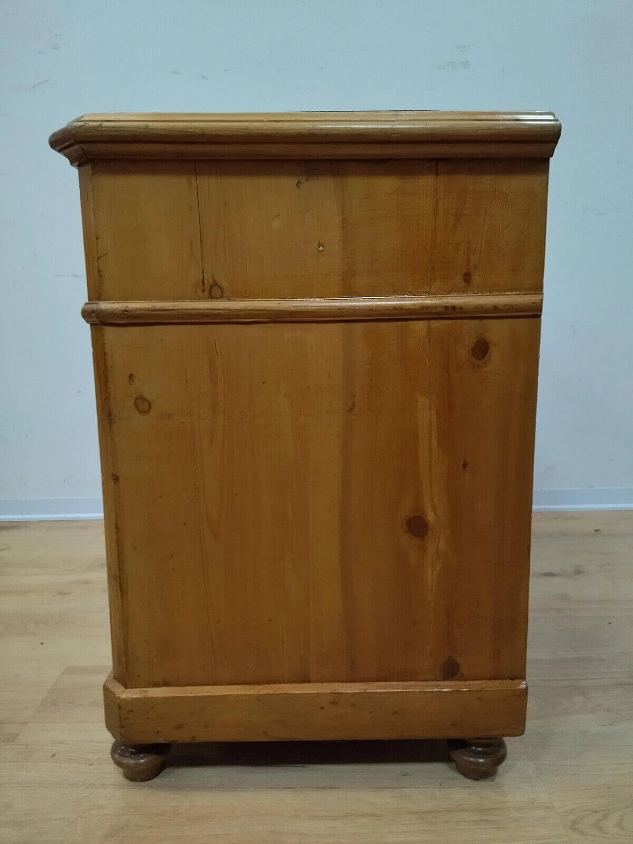 Cassettone rustico in abete, fine '800 5