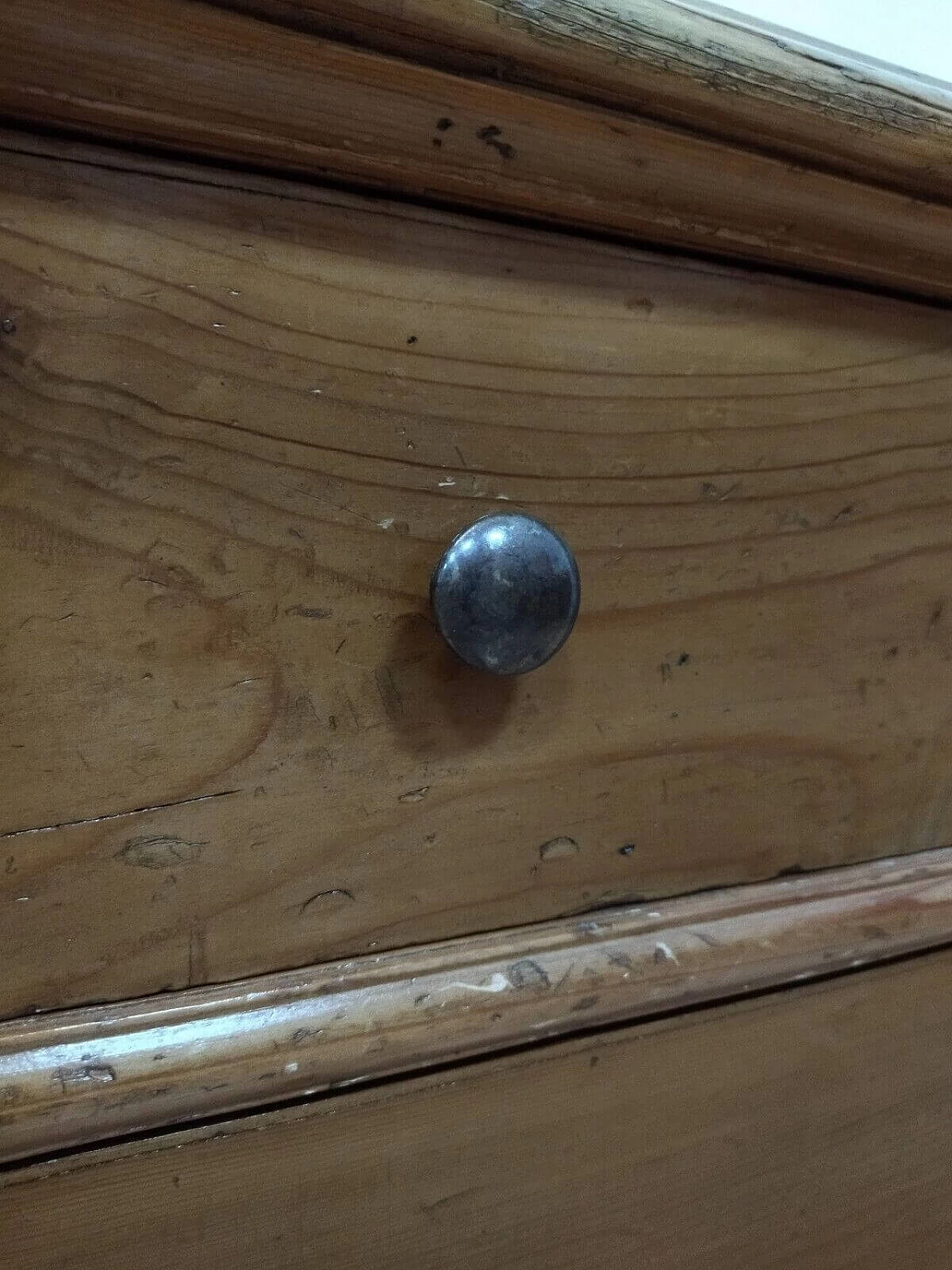 Cassettone rustico in abete, fine '800 16