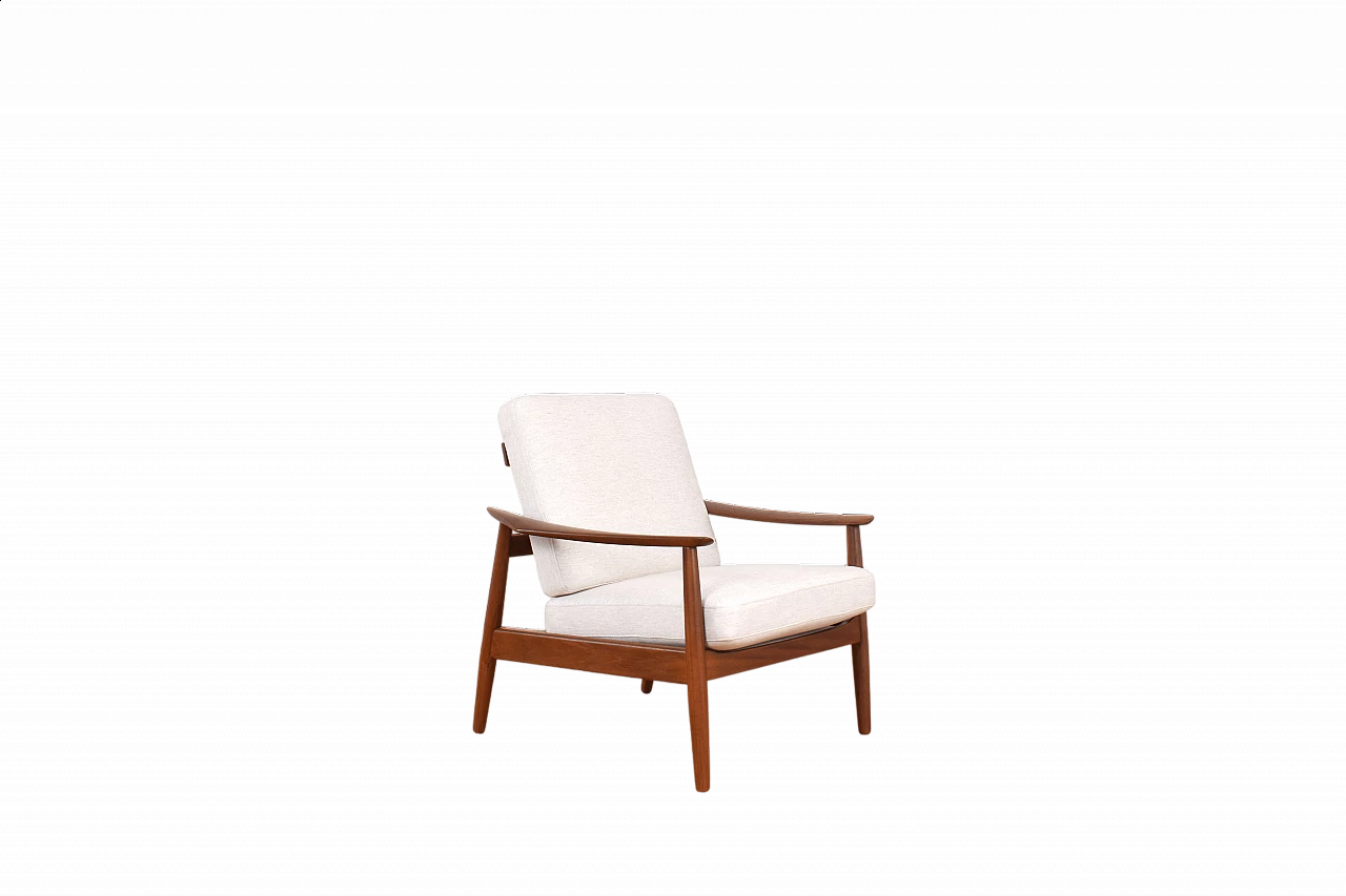 FD-164 armchair by Arne Vodder for France & Son, 1960s 14