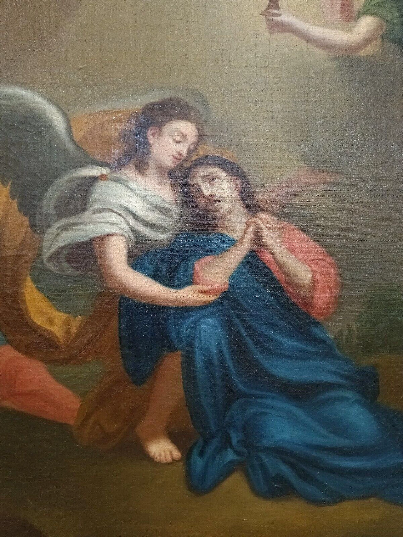 Gesù in preghiera nell'orto degli ulivi, olio su tela, '800 4