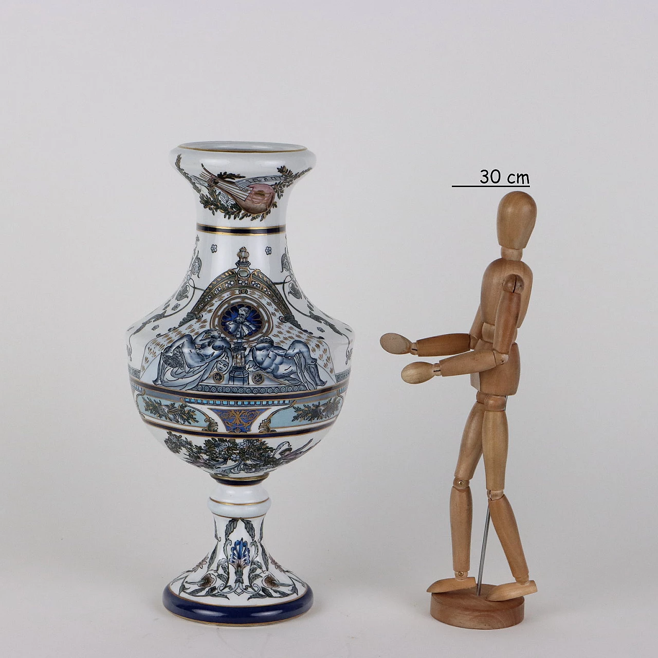 Vaso in porcellana di Paris Royal, inizio '900 2