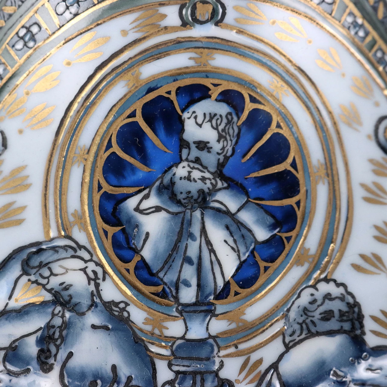 Vaso in porcellana di Paris Royal, inizio '900 4