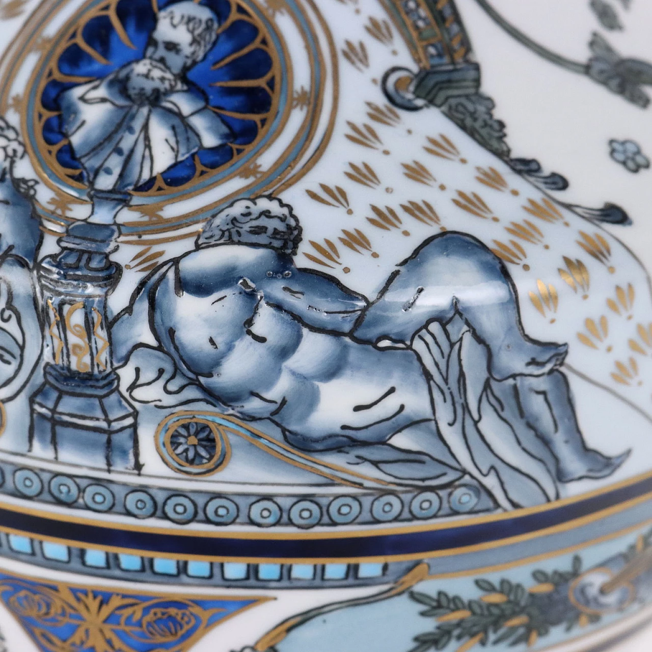 Vaso in porcellana di Paris Royal, inizio '900 5