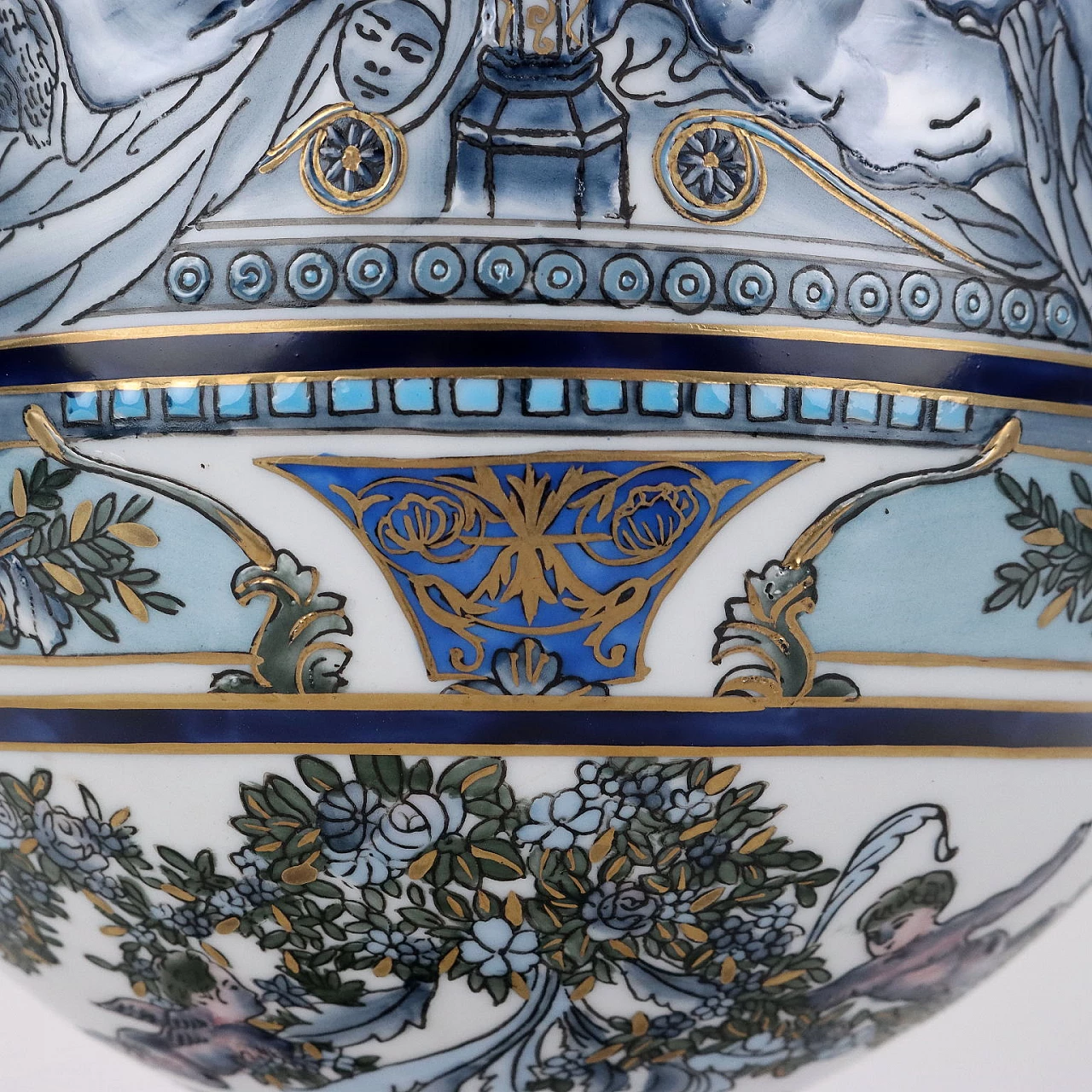 Vaso in porcellana di Paris Royal, inizio '900 7