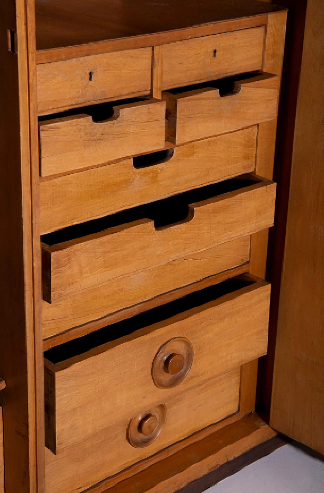 Armadio attribuito a Luigi Scremin per Industria Armadio Guardaroba Trieste, anni '50 7