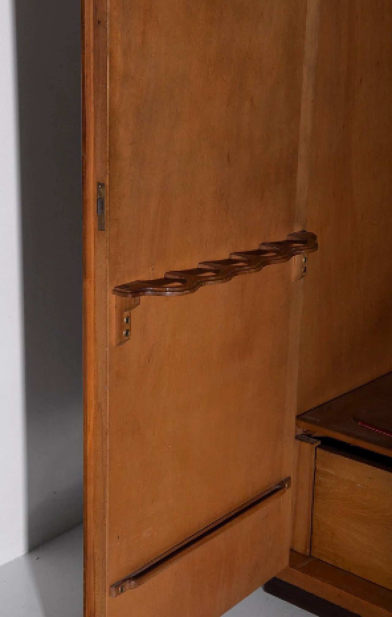 Armadio attribuito a Luigi Scremin per Industria Armadio Guardaroba Trieste, anni '50 13