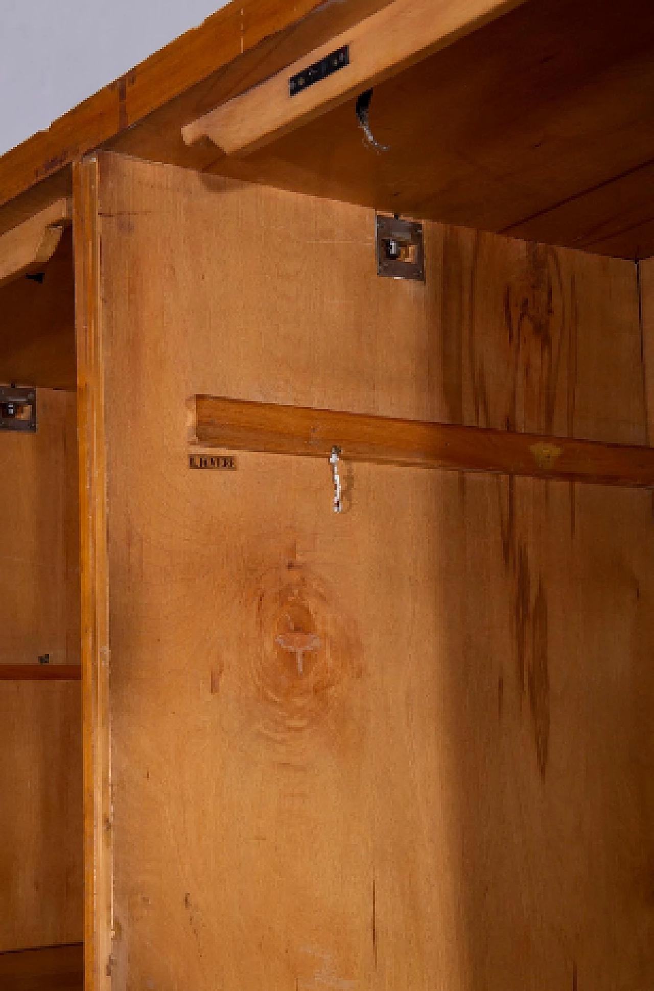 Armadio attribuito a Luigi Scremin per Industria Armadio Guardaroba Trieste, anni '50 19