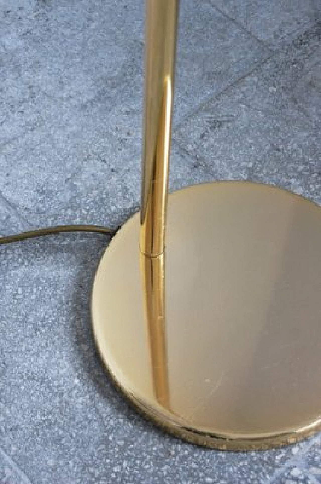 Brass adjustable floor lamp by Fratelli Martini, 1970s 8