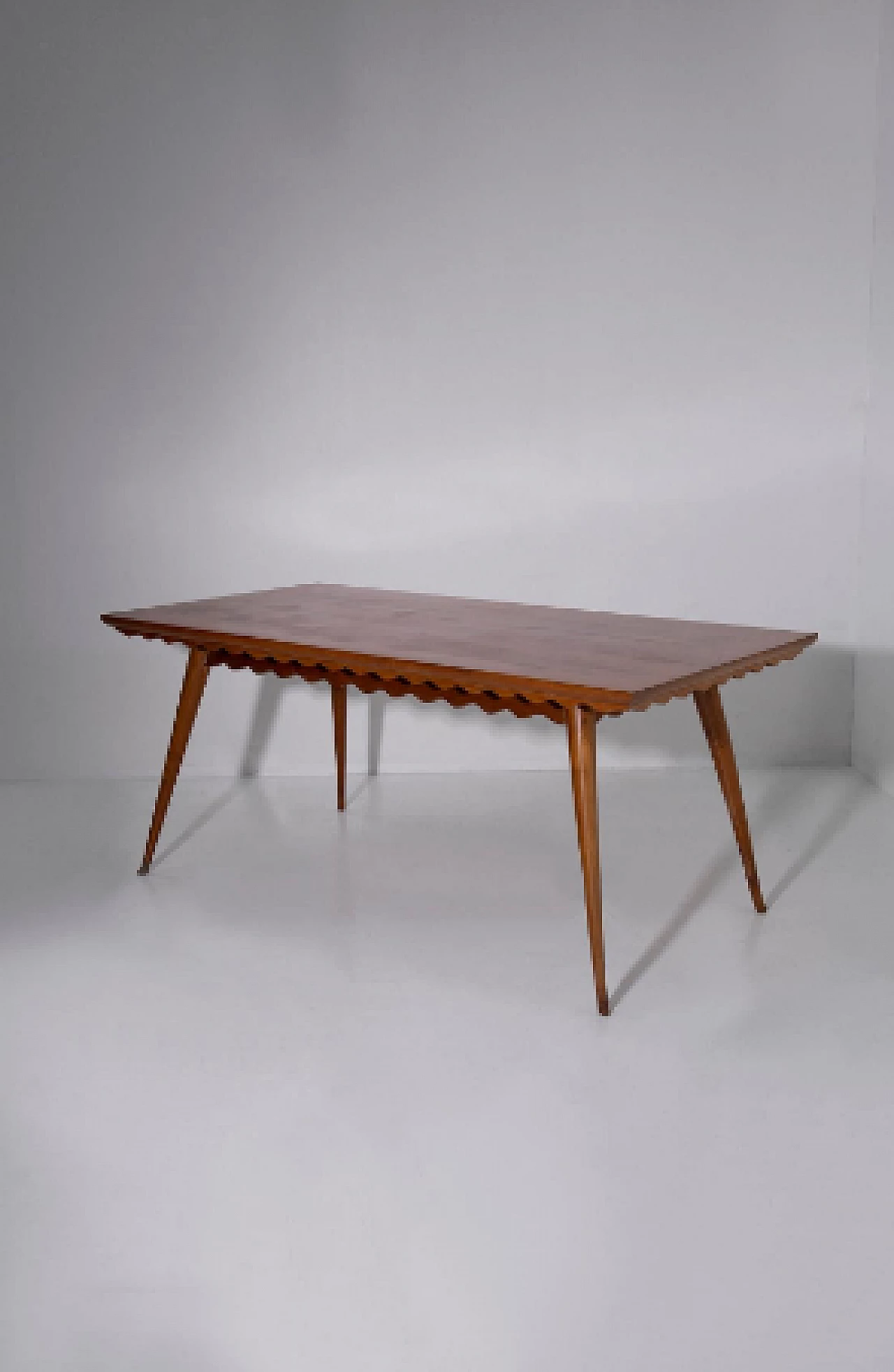 Wood table attributed to Paolo Buffa, 1950s 2