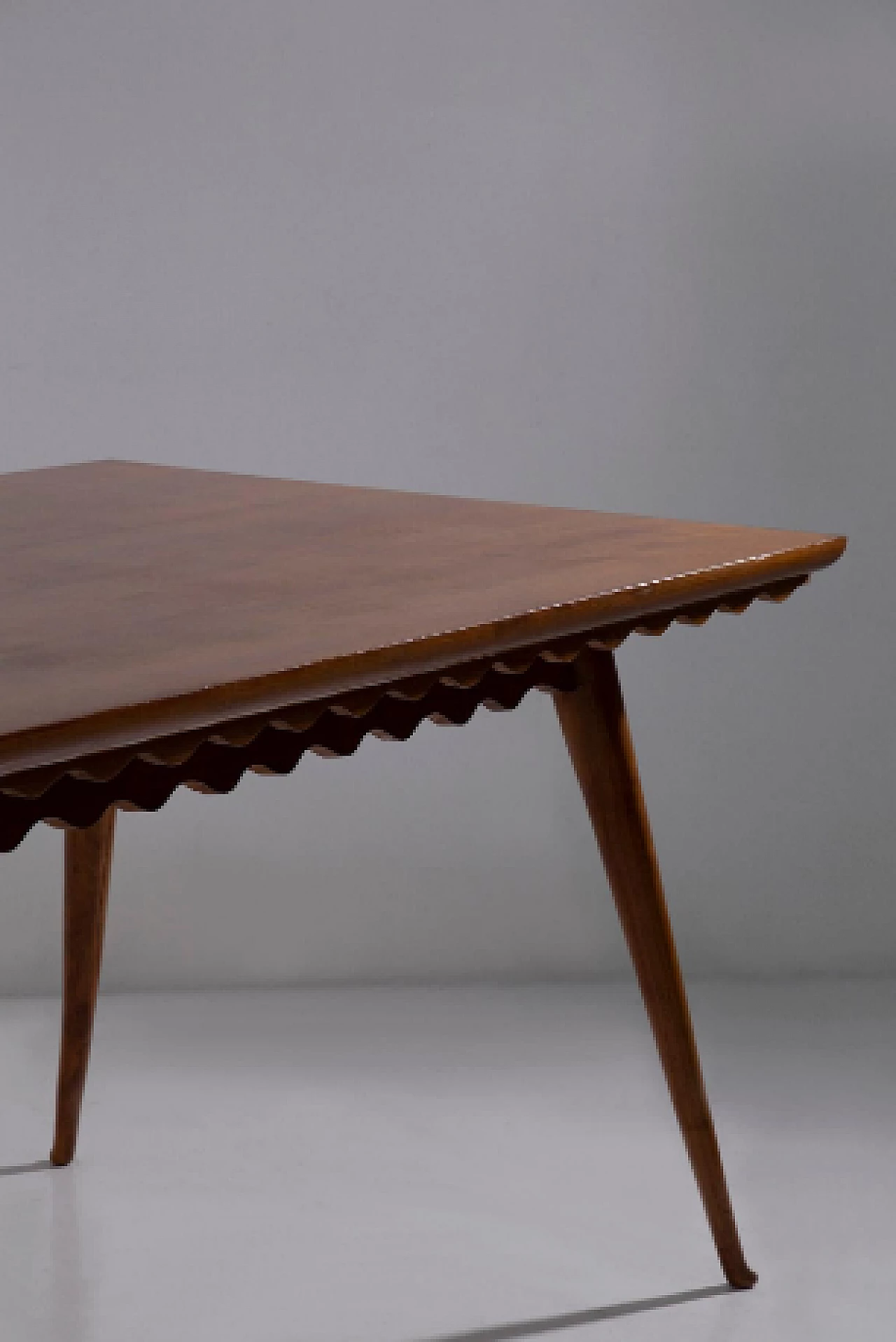 Wood table attributed to Paolo Buffa, 1950s 8