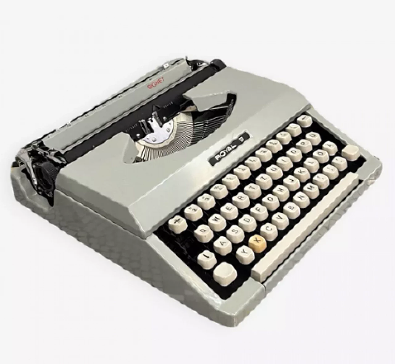 Japanese Royal Signet typewriter with case, 1970s 1