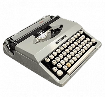 Japanese Royal Signet typewriter with case, 1970s