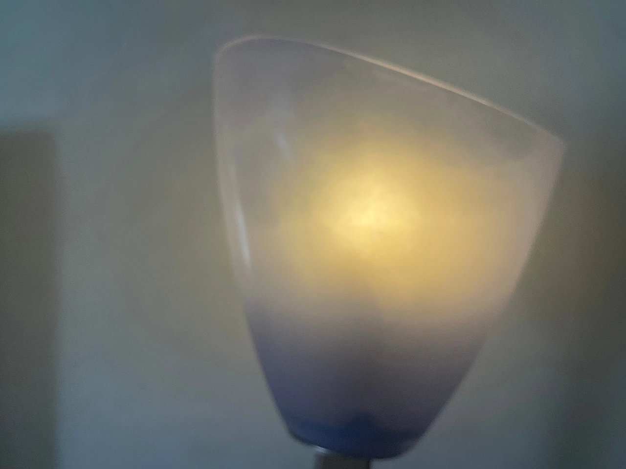 Curved oak floor lamp, 1980s 4