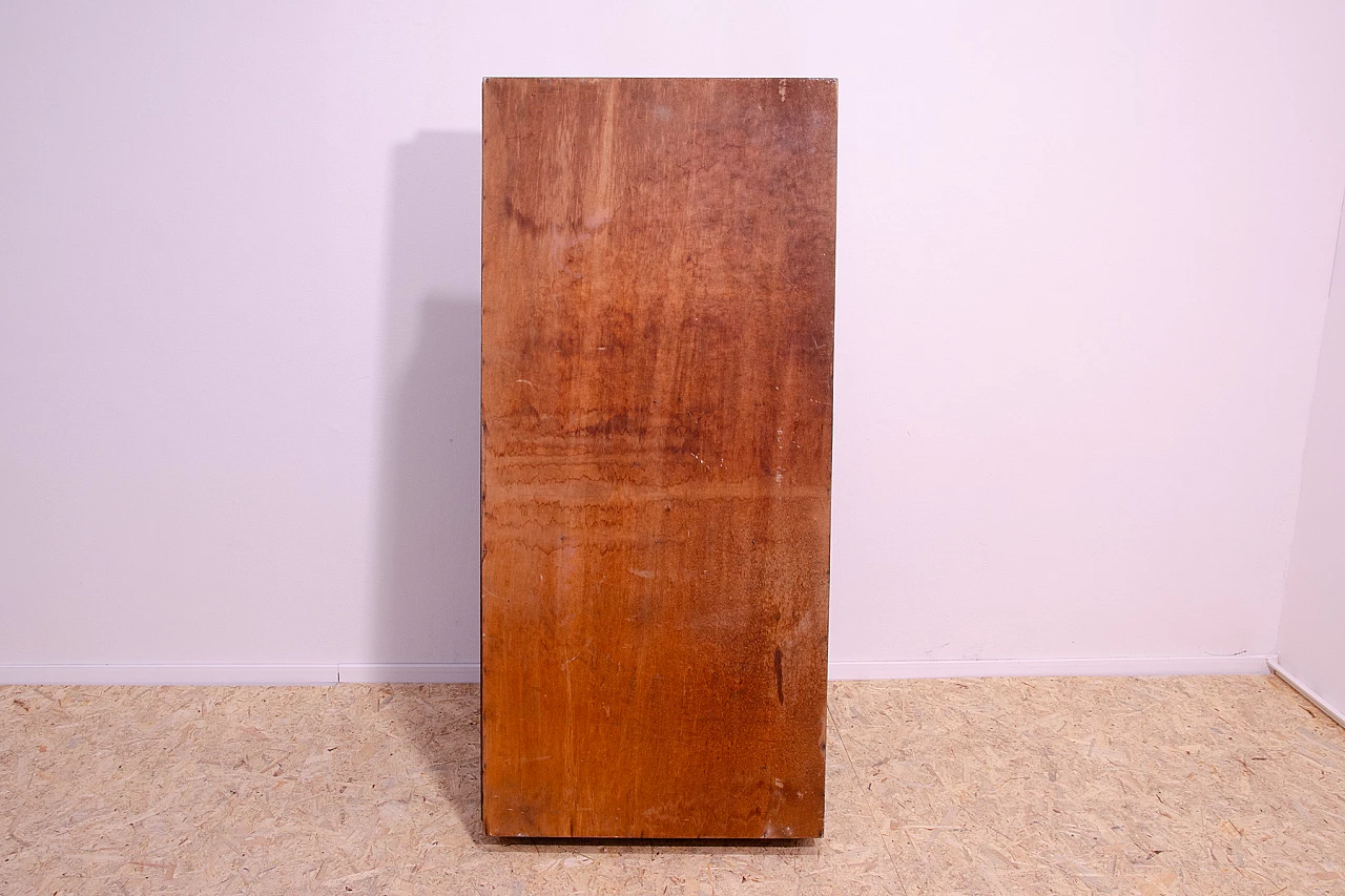 Czechoslovakian Functionalist oak display cabinet, 1930s 19