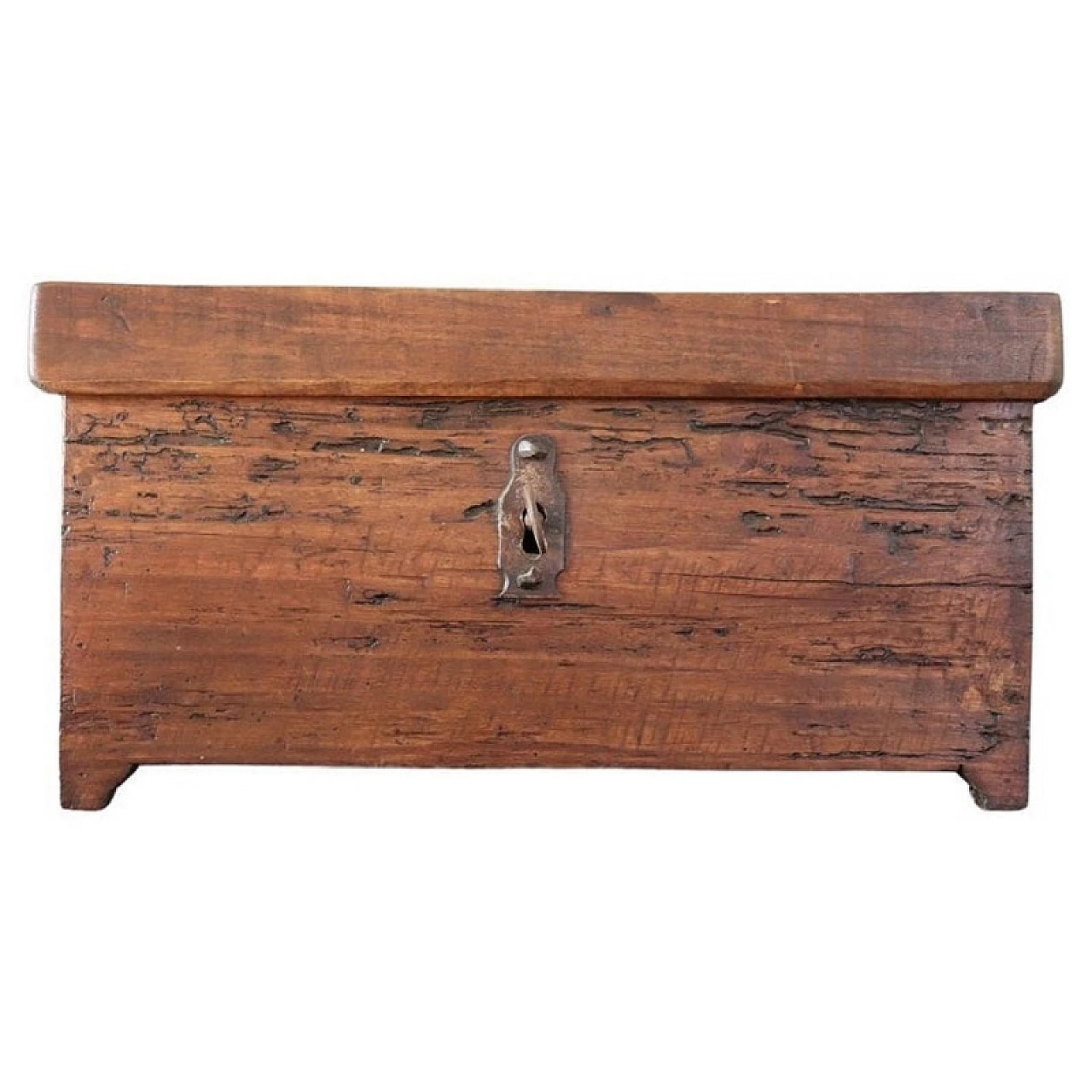 Poplar wood jewelry box, late 17th century 1