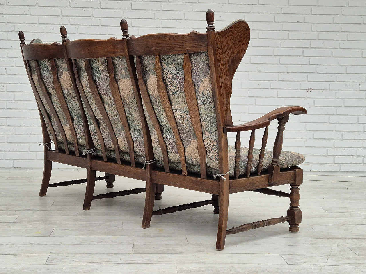 3 Seater sofa in oak wood by Regan Møbelfabrik, 1960s 8