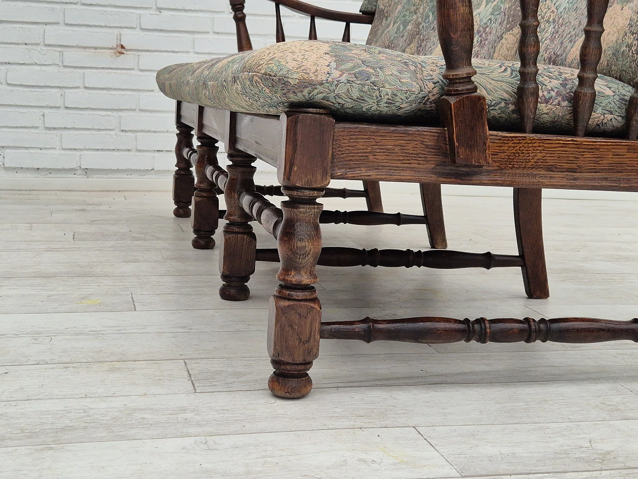 3 Seater sofa in oak wood by Regan Møbelfabrik, 1960s 11