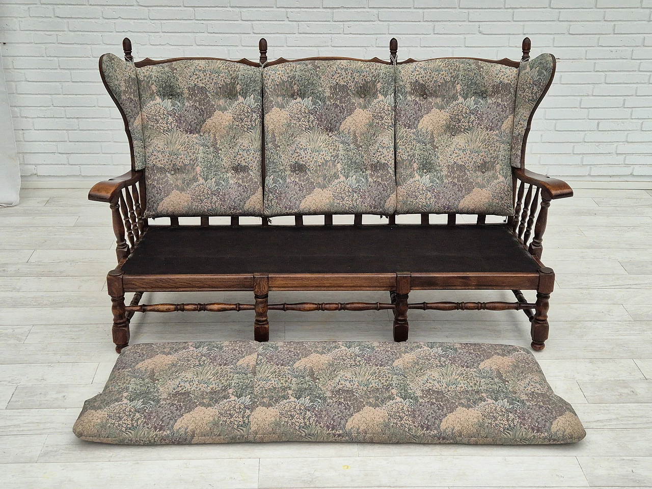 3 Seater sofa in oak wood by Regan Møbelfabrik, 1960s 15