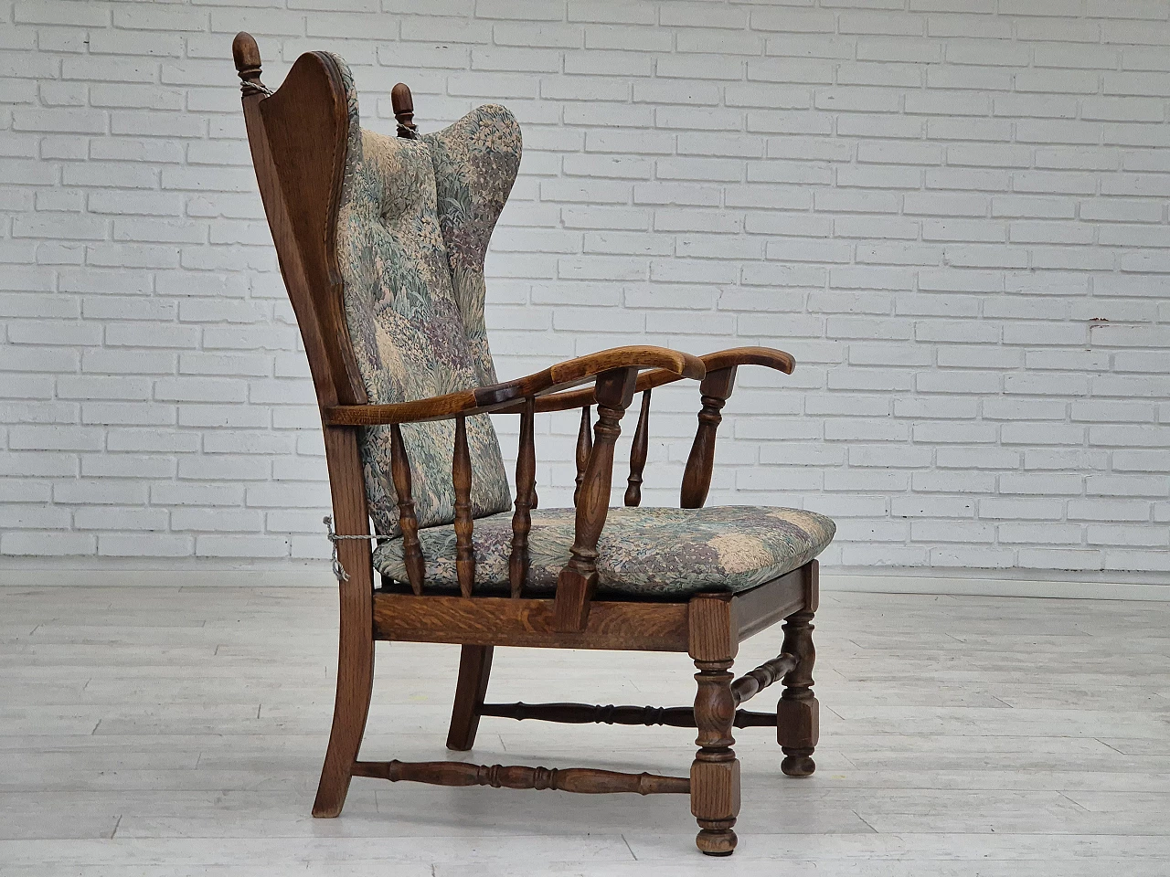 Armchair in oak wood by Regan Møbelfabrik, 1960s 1