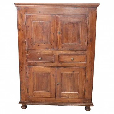 Cabinet in solid fir wood, late 18th century