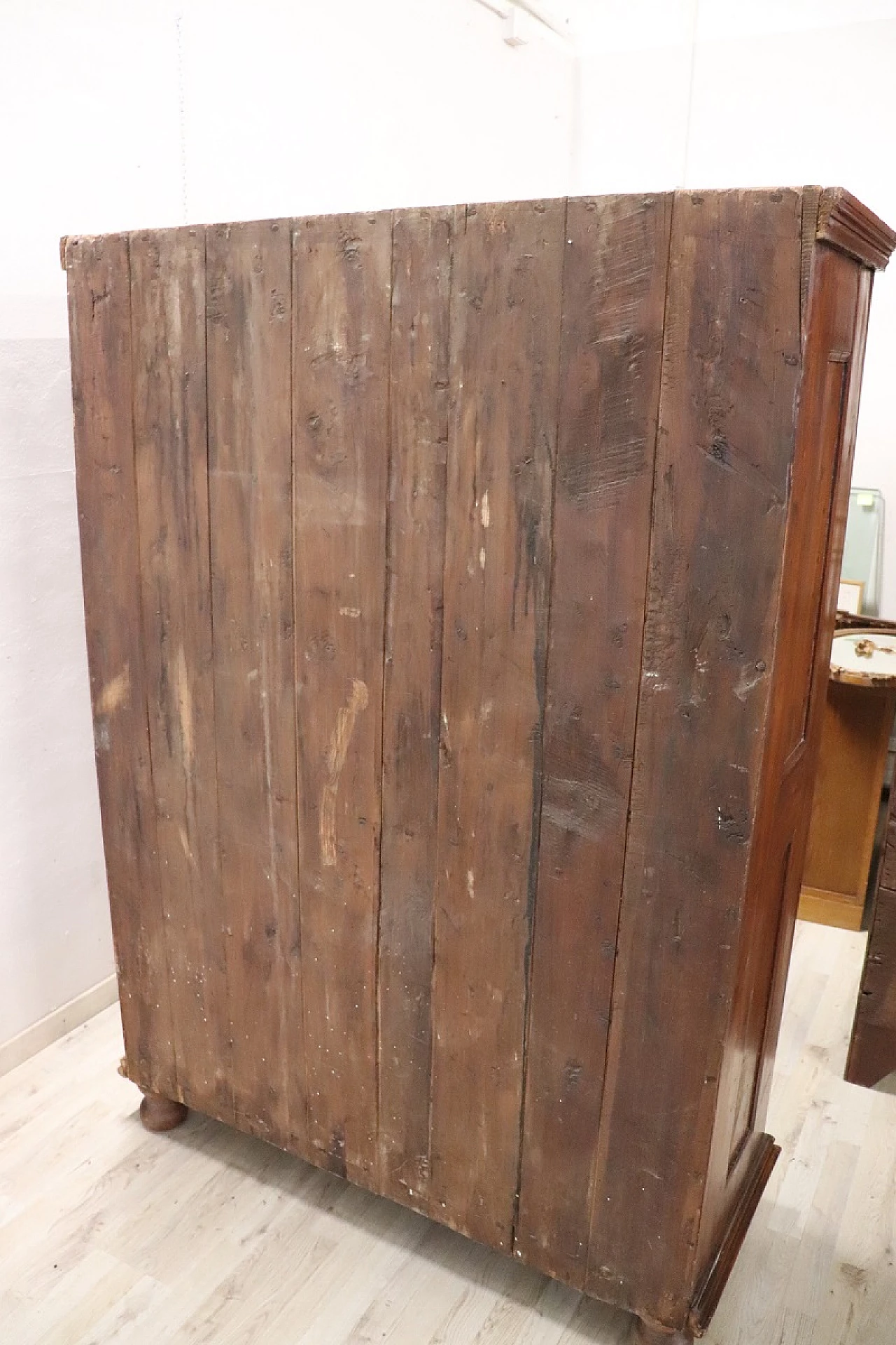 Cabinet in solid fir wood, late 18th century 15