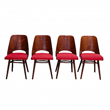 4 Chairs by Radomír Hofman for TON, 1960s