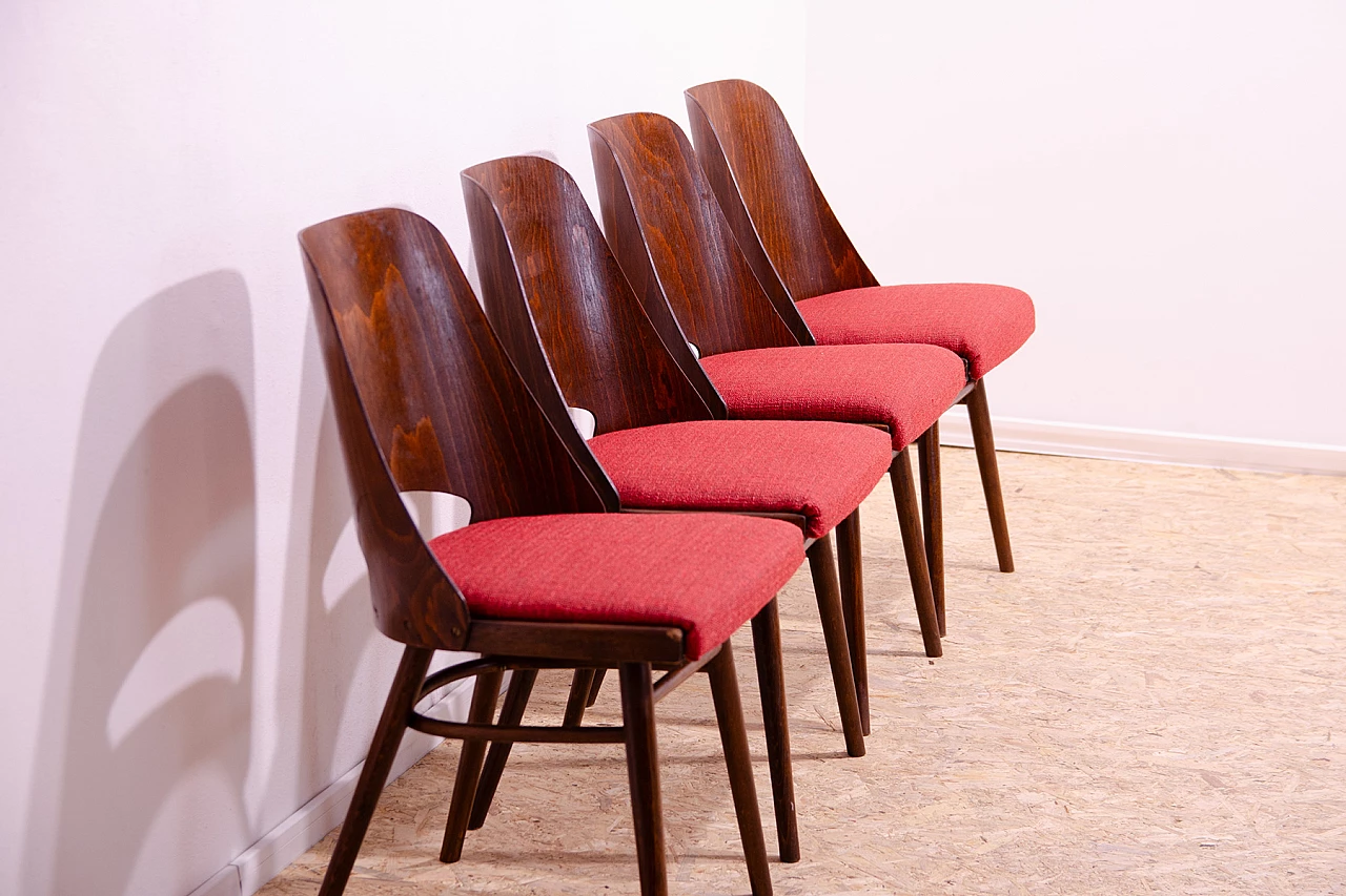 4 Chairs by Radomír Hofman for TON, 1960s 6
