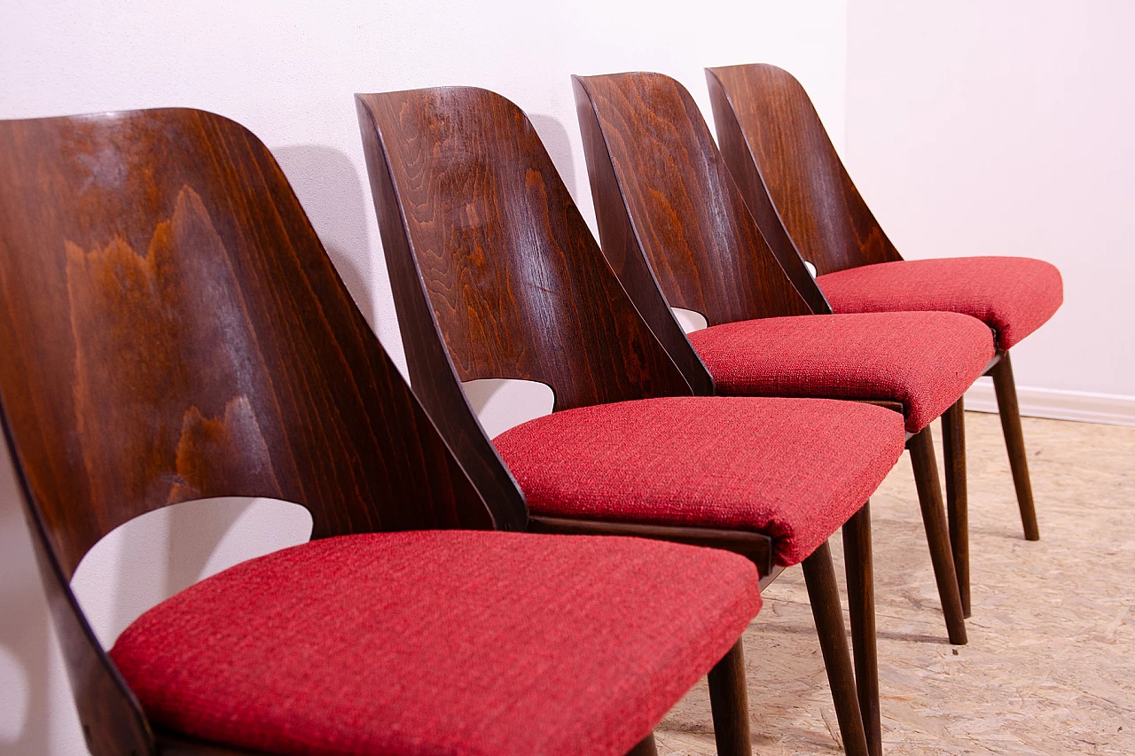 4 Chairs by Radomír Hofman for TON, 1960s 7