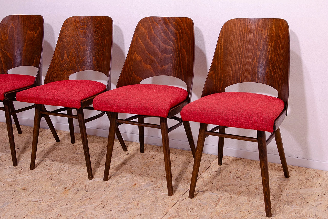 4 Chairs by Radomír Hofman for TON, 1960s 10
