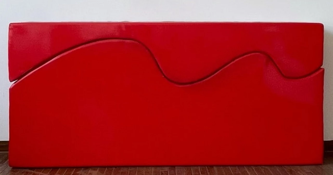 Superonda red sofa by Archizoom for Poltronova, 1967 3