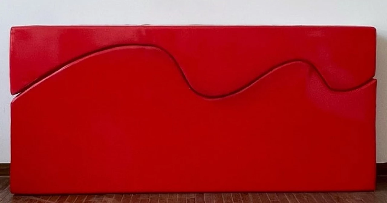 Divano rosso Superonda di Archizoom per Poltronova, 1967 3