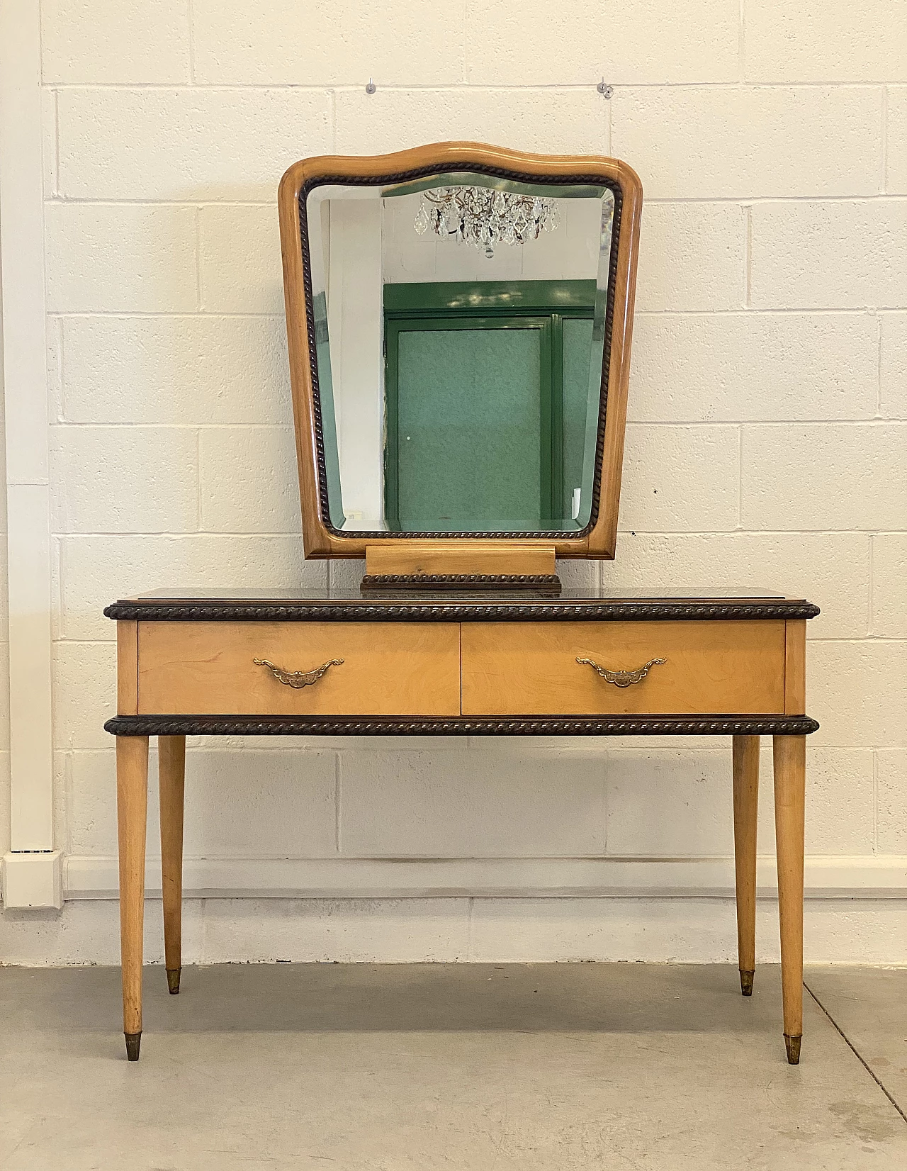 Vanity table in the style of Gio Ponti, 1940s 8