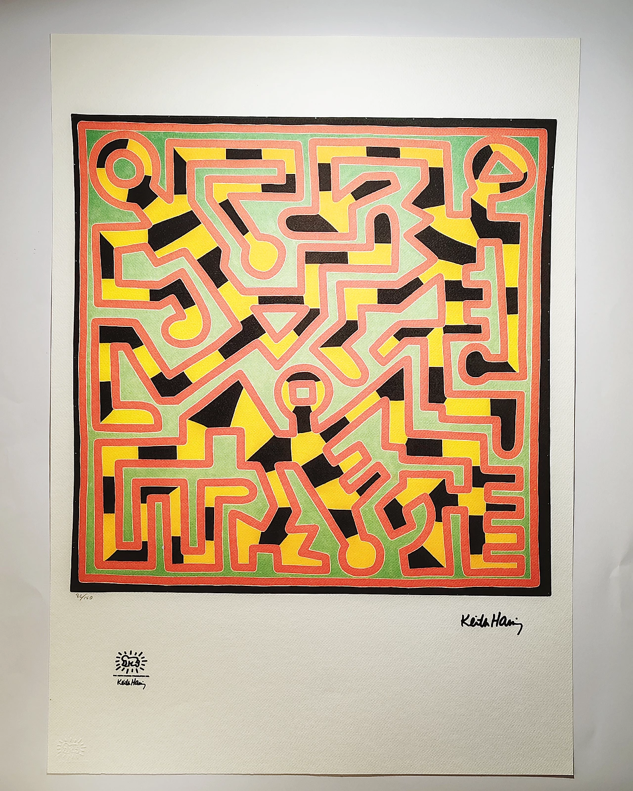 Keith Haring, limited series lithograph, 2019 2
