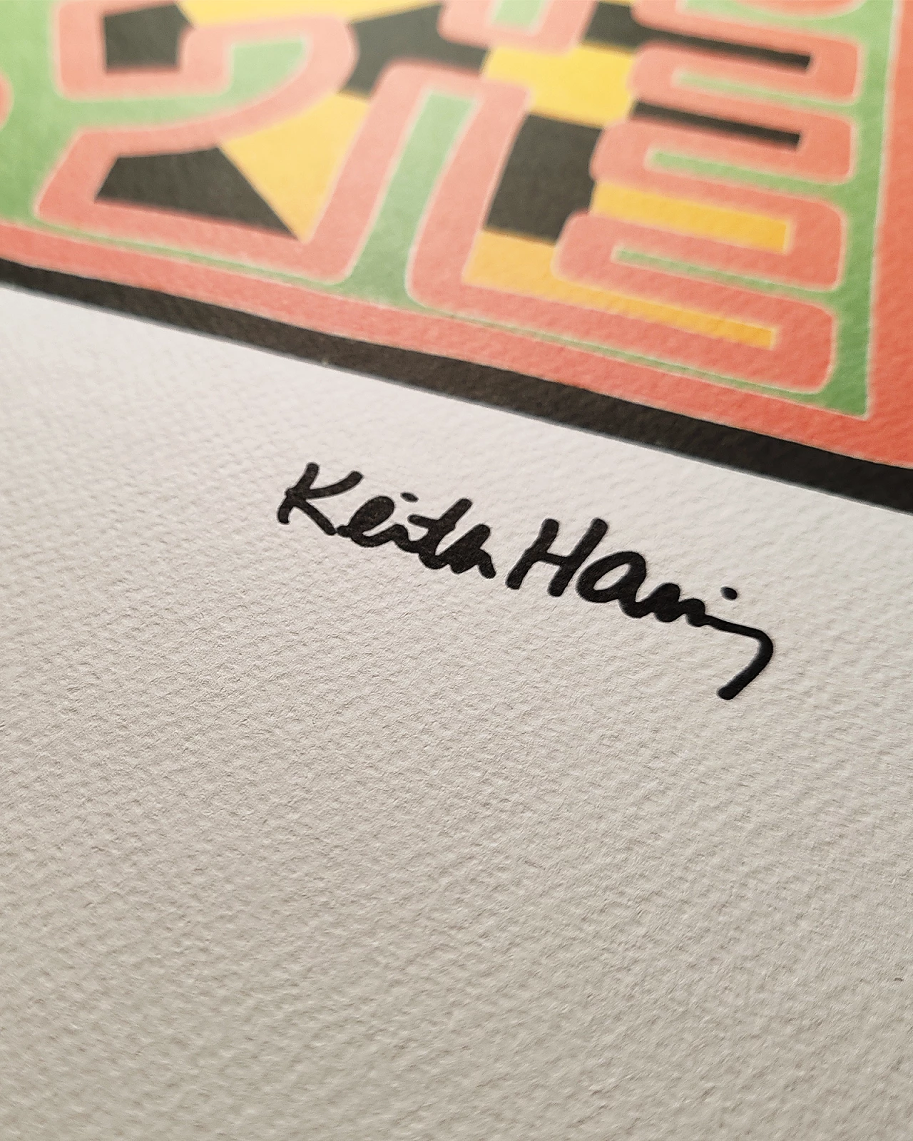 Keith Haring, litografia serie limitata, 2019 3